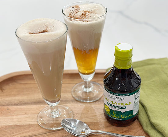 Sassafras Bourbon Float